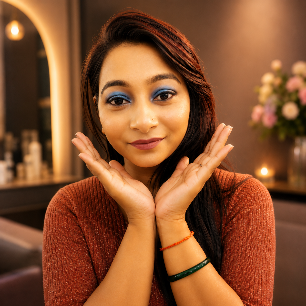 Wedding makeup look by Shalini Makeup Studio