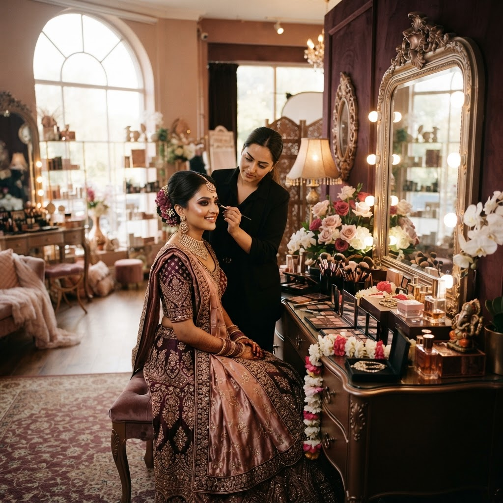 Shalini Makeup Studio bridal makeup and beauty services